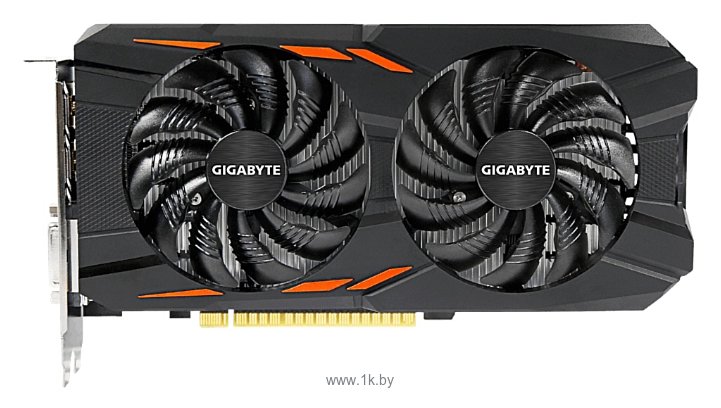 Фотографии GIGABYTE GeForce GTX 1050 Ti 4096Mb Windforce OC (GV-N105TWF2OC-4GD)