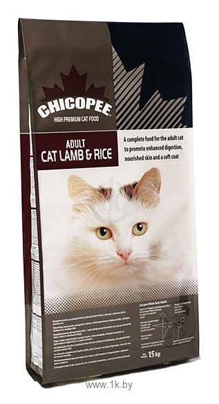Фотографии Chicopee (15 кг) Для кошек с ягненком и рисом