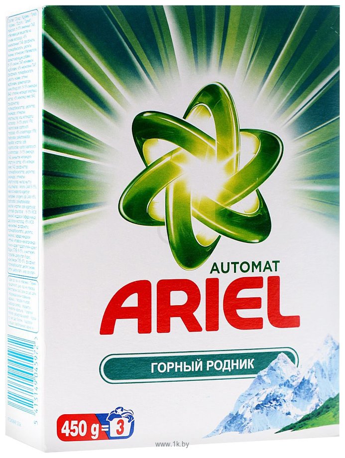 Фотографии Ariel Горный родник 450 г