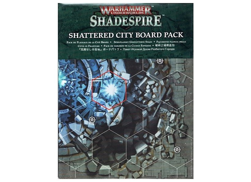 Фотографии Games Workshop Warhammer Underworlds: Shadespire – Shattered City Board