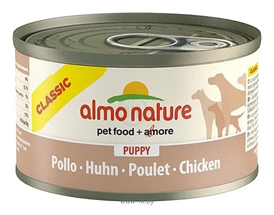 Фотографии Almo Nature Classic Puppy Chicken (0.095 кг) 24 шт.