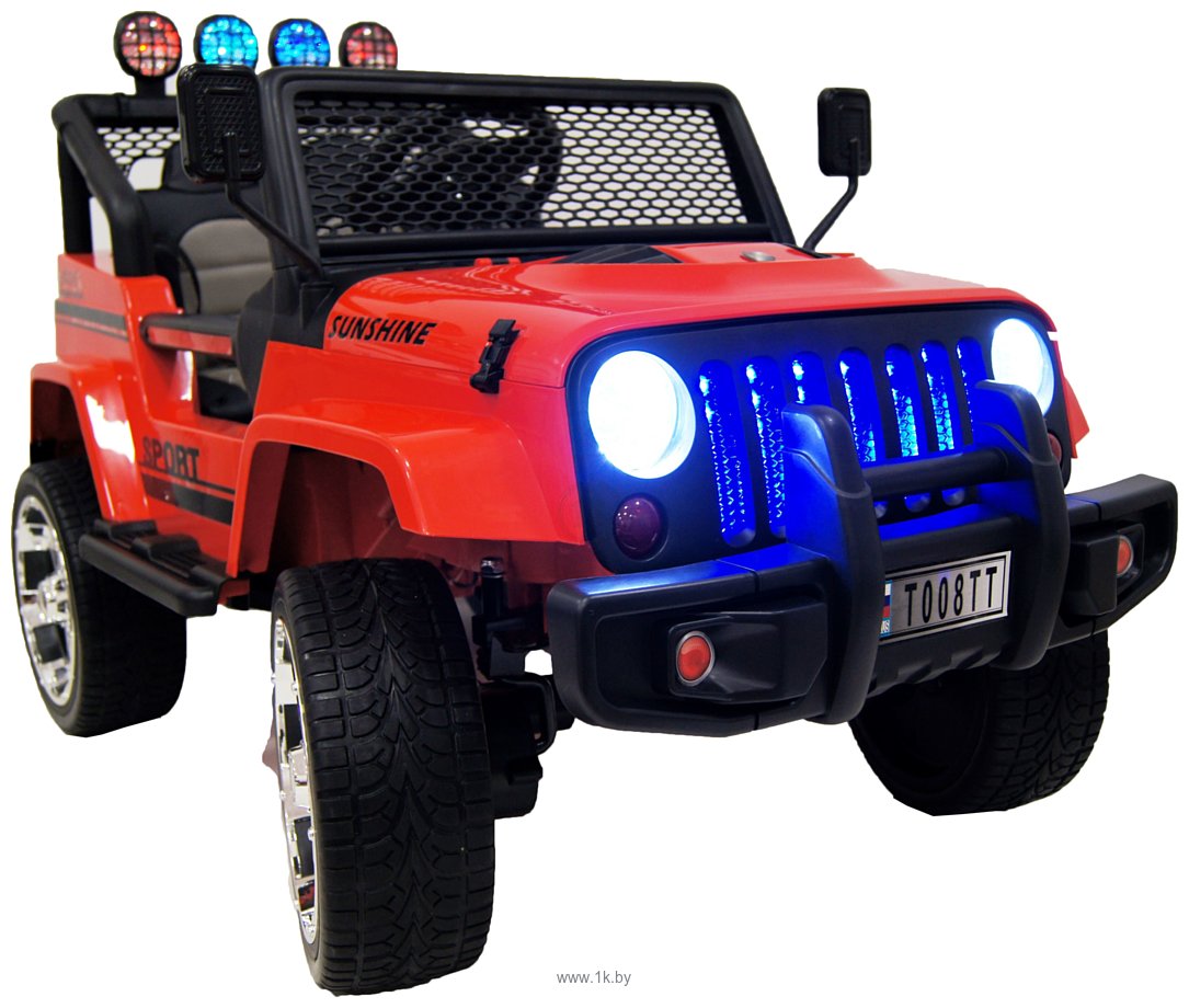 Фотографии RiverToys Jeep 4WD T008TT (красный)