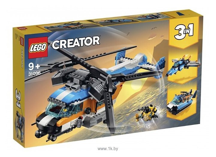 Фотографии LEGO Creator 31096 Двухроторный вертолёт