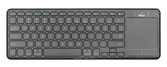 Фотографии Trust Mida Bluetooth Wireless Keyboard with XL touchpad black Bluetooth