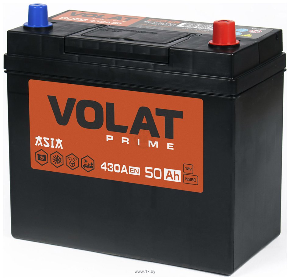 Фотографии VOLAT 50 Ah Volat Prime Asia R+