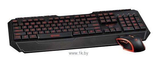 Фотографии Rapoo V100 Keyboard & Mouse black USB