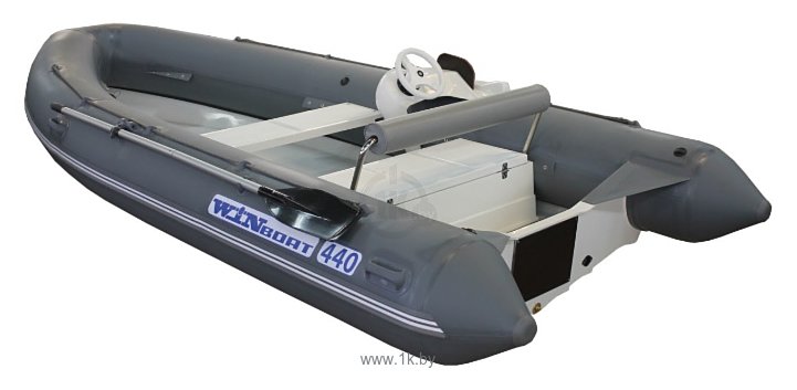 Фотографии WinBoat РИБ 440R + консоль мини + рулевое управление + кормовой рундук