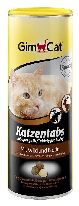 Фотографии GimPet Katzentabs с дичью