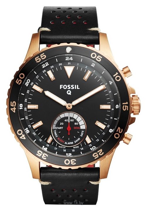 Фотографии FOSSIL Hybrid Smartwatch Q Crewmaster (leather)