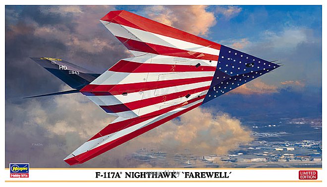 Фотографии Hasegawa Ударный самолет F-117A Nighthawk Farewell