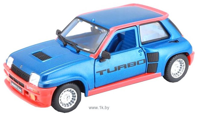 Фотографии Bburago Renault 5 Turbo 18-21088 (синий)