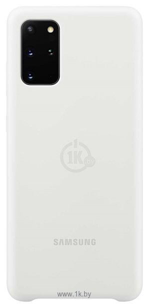 Фотографии Samsung Silicone Cover для Galaxy S20+ (белый)