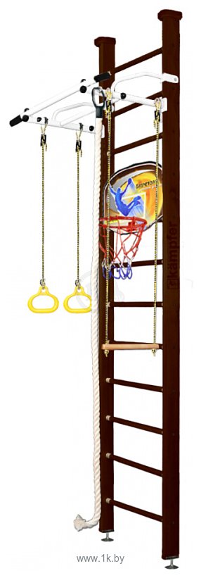 Фотографии Kampfer Helena Ceiling Basketball Shield Высота (шоколадный/белый)