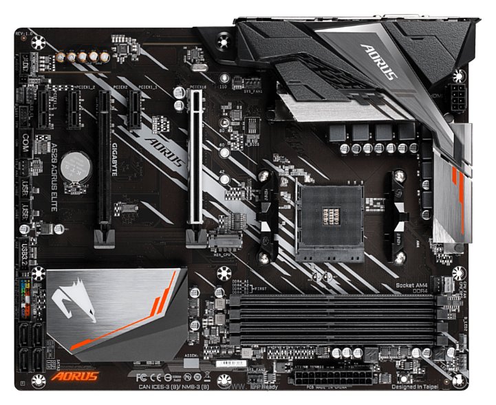 Фотографии GIGABYTE A520 AORUS ELITE (rev. 1.0)