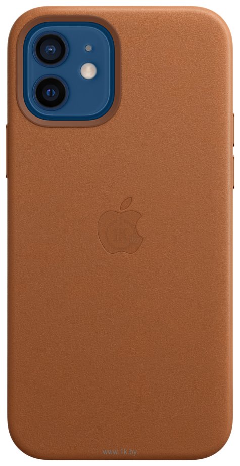 Фотографии Apple MagSafe Leather Case для iPhone 12/12 Pro (золотисто-коричневый)