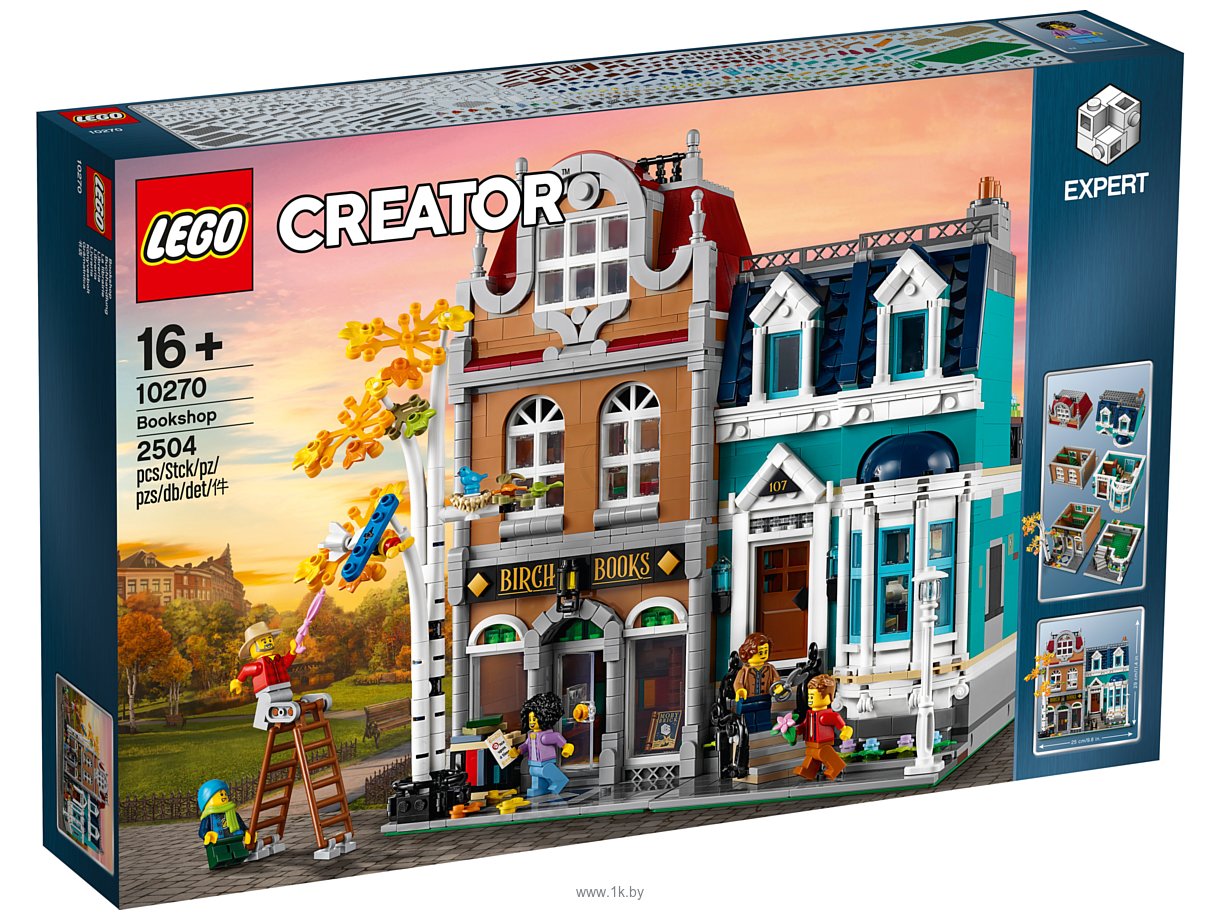 Фотографии LEGO Creator 10270 Книжный магазин