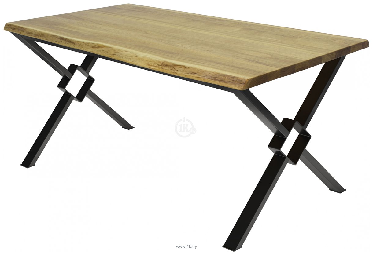 Фотографии Buro7 Икс-ромб 180 (с обзолом, дуб натуральный/черный)