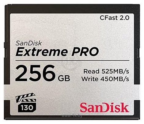 Фотографии SanDisk Extreme PRO CFast 2.0 SDCFSP-256G-G46D 256GB