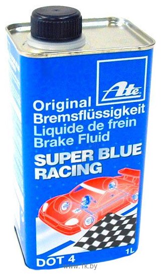Фотографии ATE Brake Fluid SUPER BLUE RACING blau DOT4 1л