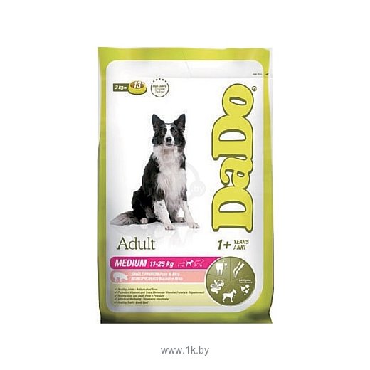 Фотографии DaDo (12 кг) Для собак средних пород со свининой и рисом
