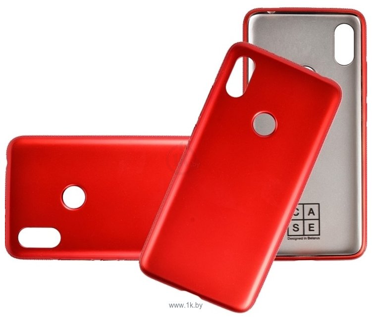 Фотографии Case Deep Matte v.2 для Xiaomi Redmi S2 (красный)