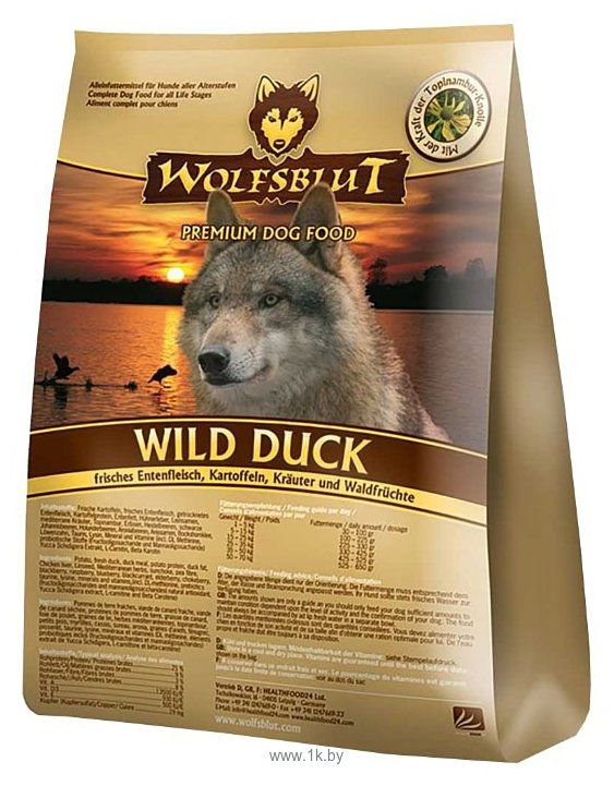 Фотографии Wolfsblut Wild Duck Adult (15 кг)