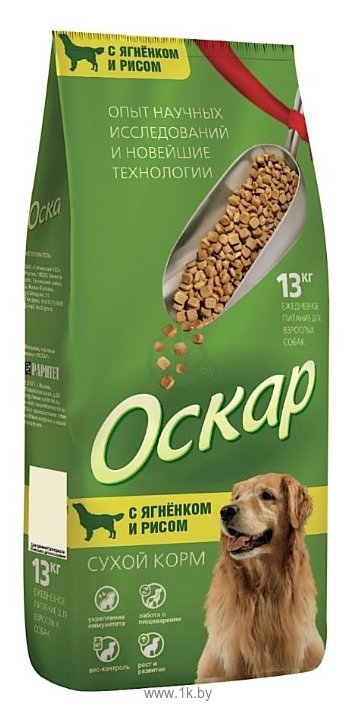 Фотографии Оскар Сухой корм для собак Ягненок с рисом (13 кг)