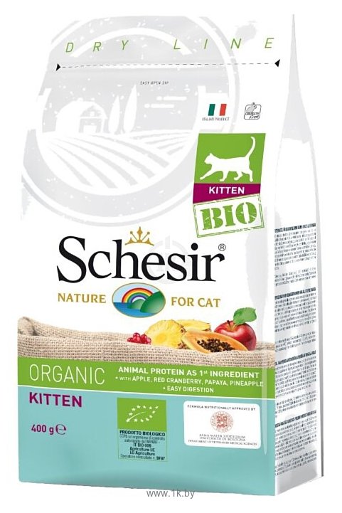 Фотографии Schesir Bio Kitten (0.4 кг)