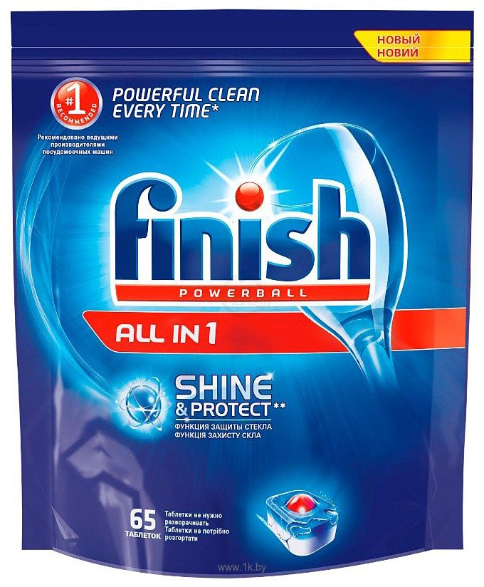 Фотографии Finish All in 1 Shine & Protect (65 tabs