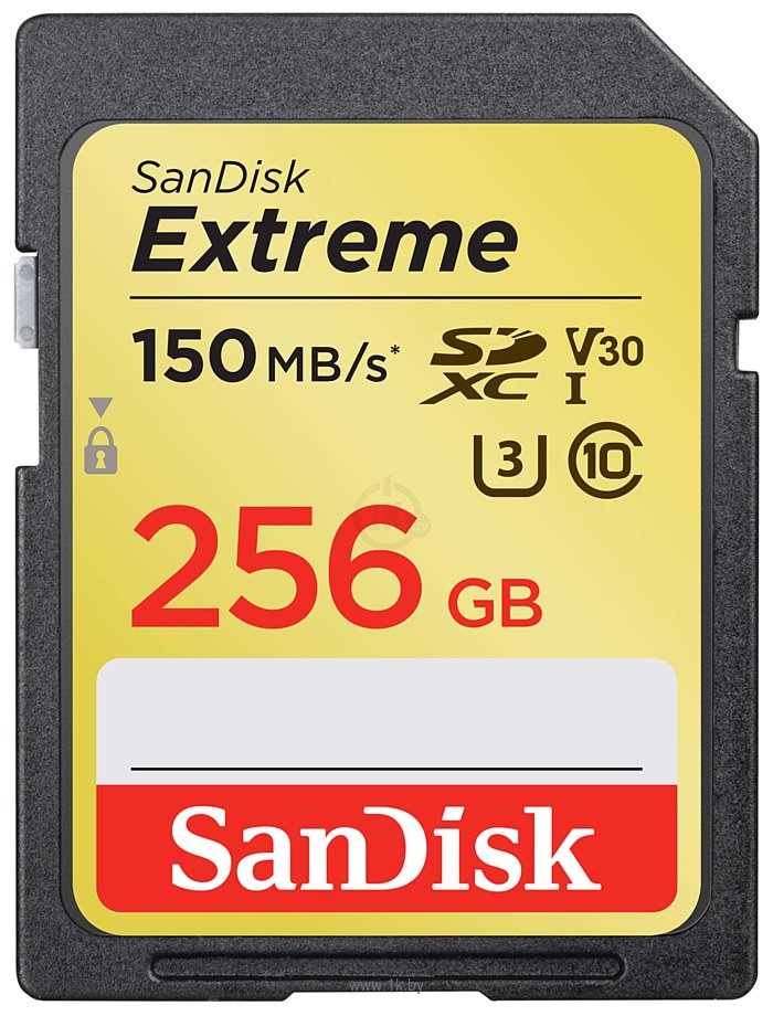 Фотографии SanDisk Extreme SDXC Class 10 UHS Class 3 V30 150MB/s 256GB