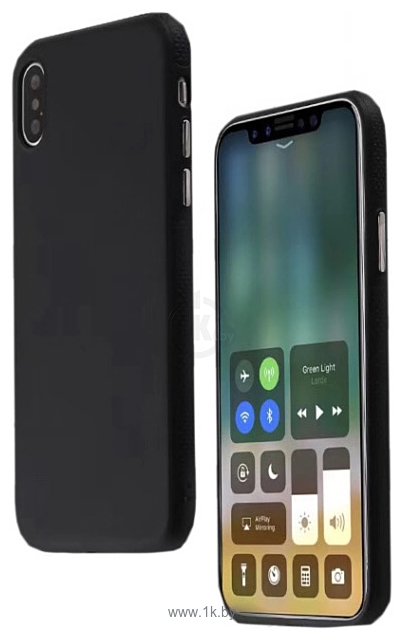 Фотографии Case Deep Matte v.2 для Apple iPhone X (фирменная уп, черный)