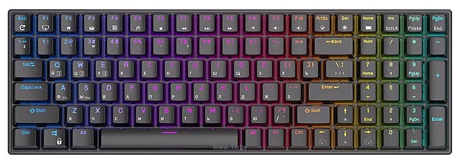 Фотографии Royal Kludge RK100 RGB black, RK Brown