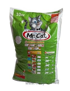 Фотографии Mr. Cat (10 кг) Сухой корм - Лосось