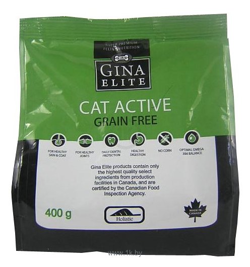 Фотографии Gina Elite Cat Active Grain Free (0.4 кг)