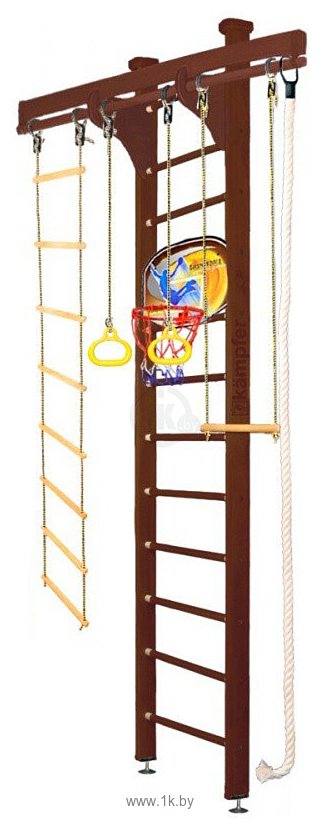 Фотографии Kampfer Wooden Ladder Ceiling Basketball Shield Высота 3 (шоколадный)
