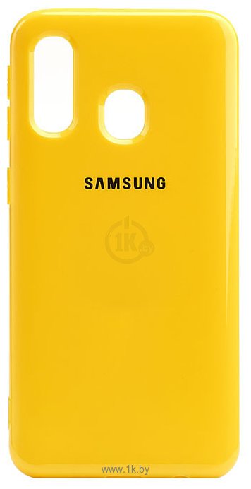 Фотографии EXPERTS Jelly Tpu 2mm для Samsung Galaxy A40 (желтый)