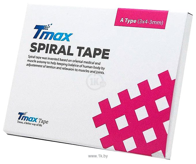 Фотографии Tmax Spiral Tape Type A 423716 (20 листов, телесный)