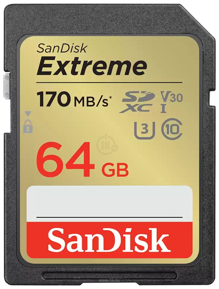 Фотографии SanDisk Extreme SDXC SDSDXV2-064G-GNCIN 64GB