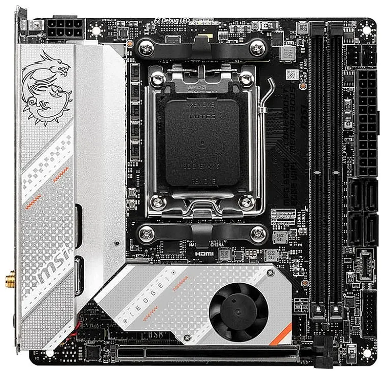 Фотографии MSI MPG B650I EDGE WIFI Фотографии MSI MPG B650I EDGE WIFI