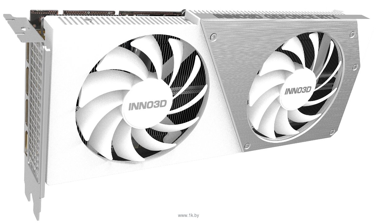 Фотографии Inno3D GeForce RTX 4060 Ti 8GB Twin X2 OC White (N406T2-08D6X-171153W)