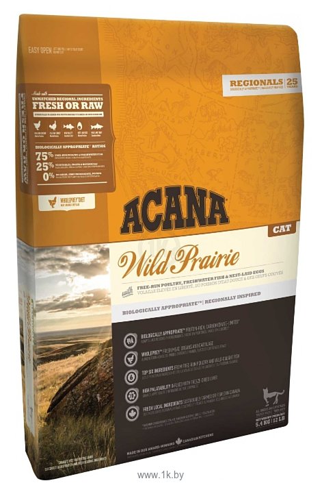 Фотографии Acana (5.4 кг) Wild Prairie for cats