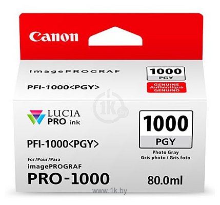 Фотографии Canon PFI-1000 PGY
