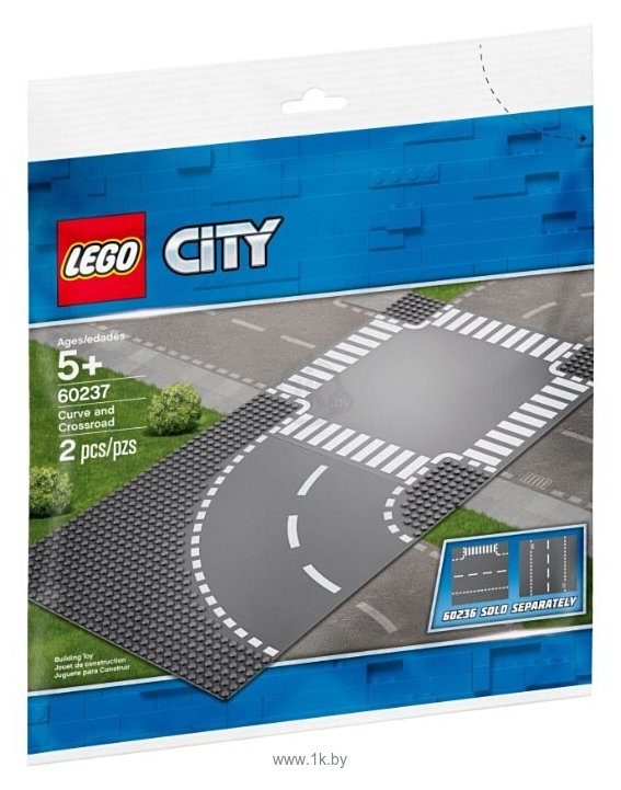 Фотографии LEGO City 60237 Поворот и перекрёсток