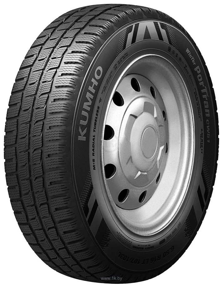 Фотографии Kumho Winter PorTran CW51 195/65 R16C 104T