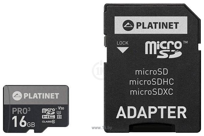 Фотографии Platinet PMMSD16UIII 16GB + SD adapter