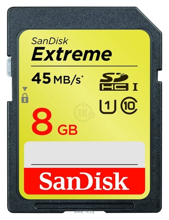 Фотографии Sandisk Extreme SDHC UHS Class 1 45MB/s 8GB