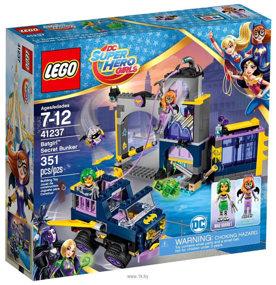 Фотографии LEGO DC Super Hero Girls 41237 Секретный бункер Бэтгёрл