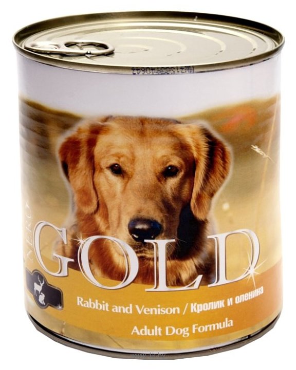 Фотографии Nero Gold Консервы для собак. Кролик и оленина (0.81 кг) 1 шт.