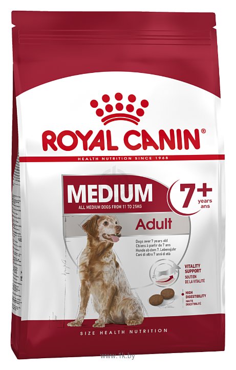 Фотографии Royal Canin (4 кг) Medium Adult 7+