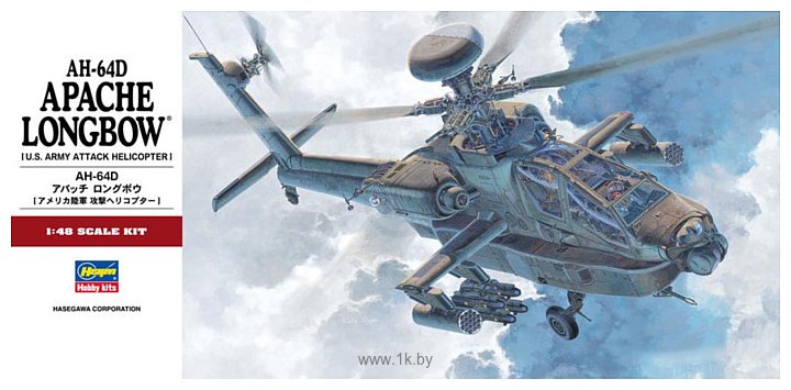 Фотографии Hasegawa Ударный вертолет AH-64D Apache Longbow